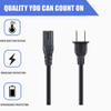 CJP-Geek 5ft AC Power Cord Cable Plug Replacement for SE-400 CS-6000i Pfaff Singer Sewing Machine view 4