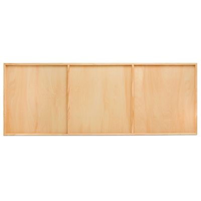 Birch Painting Panel 18 x 48 x 3/4-inch, Pack of 2 Large Wood Canvas Boards for Painting, Blank Sign for Wall Art Sets, by Woodpeckers