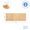 Birch Painting Panel 18 x 48 x 3/4-inch, Pack of 2 Large Wood Canvas Boards for Painting, Blank Sign for Wall Art Sets, by Woodpeckers view 4