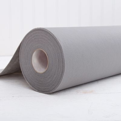Threadart Premium Felt by The Yard - 36" Wide - Light Grey | Soft Wool-Like Feel | 1.2mm Thick Fabric for DIY Crafts, Sewing, Crafting Projects | Compatible with Cricut Maker