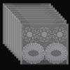 20 Pcs Large 11.5"X9" Stamp & Die Storage Pockets Resealable Clear Plastic Seal Bags Storagefor Cutting Dies Stencil Album Stamp Crafts for DIY Scrapbooking Paper Card Craft Cutting Dies Storage view 1
