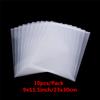 20 Pcs Large 11.5"X9" Stamp & Die Storage Pockets Resealable Clear Plastic Seal Bags Storagefor Cutting Dies Stencil Album Stamp Crafts for DIY Scrapbooking Paper Card Craft Cutting Dies Storage view 2