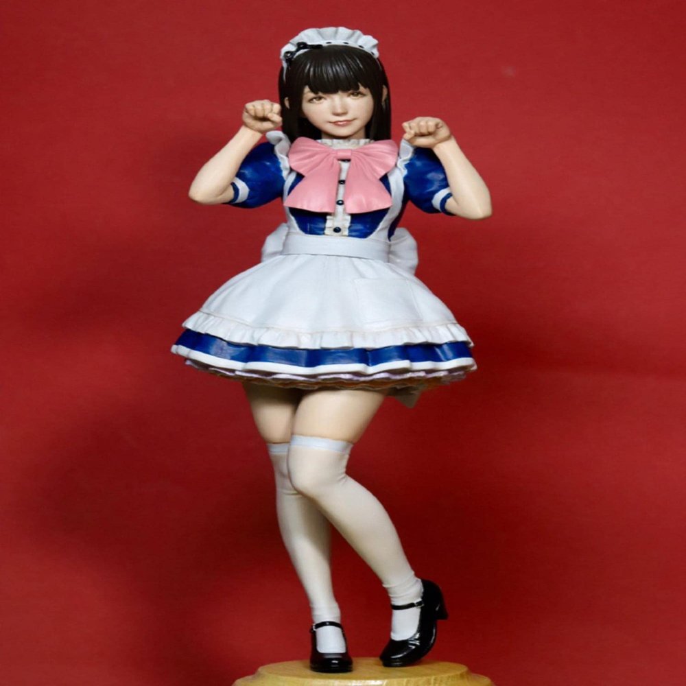 LIANGFANG 1/12 Modern Girl Stand (No Base) Resin Figure Model Kit Unassembled Unpainted