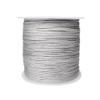 Xiezyu 0.8mm Nylon Cord Thread Beading String for Macrame Bracelets Chinese Knotting,Necklaces,Pendant,Jewelry Making 109 Yards (Gray) view 1