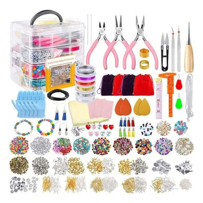 XIXIDIAN 2035Pcs Jewelry Making Supplies Kit Accessories Jewelry Accessories Letter Beading Set Material DIY Gift