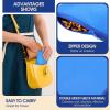 Sanwuta 8 Pcs Zippered Silver Storage Bags Anti Tarnish Silver Pouches Keeper Jewelry Storage Protector Bags(7.9 x 7.9 Inch,Navy Blue) view 3