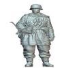 Life Miniature LM-16006 1/16 WWII German Waffen SS Force MG42 Shooter Eastern Front 1943 Resin Kit Molded Color view 1