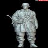Life Miniature LM-16006 1/16 WWII German Waffen SS Force MG42 Shooter Eastern Front 1943 Resin Kit Molded Color view 2
