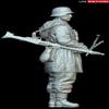 Life Miniature LM-16006 1/16 WWII German Waffen SS Force MG42 Shooter Eastern Front 1943 Resin Kit Molded Color view 3