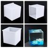 FineInno 3" Square Resin Mold,Large Cube Silicone Mold for Resin Casting,Transparent Deep Cube Epoxy Molds for Home Decor, Flowers Preservation view 2