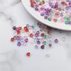INSPIRELLE 100pcs Heart Crystal Glass Spacer Beads for Jewelry Bracelet Necklace Making, 6mm view 4