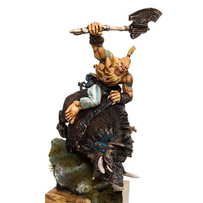 LIANGFANG 1/24 Ancient Fantasy Man Warrior Resin Figure Model Kit Unassembled Unpainted