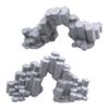 EnderToys Hexagon Rock Formations by Makers Anvil, 3D Printed Tabletop RPG Scenery and Wargame Terrain for 28mm Miniatures view 3