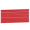 10 Pieces HB Pencil Stitch Markers Cross Stitch Pencil Sewing Fabric Patchwork Marker Marking Pen Drawing Pencil for Wood Plastic Fabric Paper Black/Red/White - red view 2