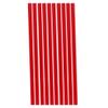 10 Pieces HB Pencil Stitch Markers Cross Stitch Pencil Sewing Fabric Patchwork Marker Marking Pen Drawing Pencil for Wood Plastic Fabric Paper Black/Red/White - red view 3