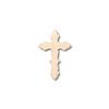 Unfinished Wood Catholic Cross Shape Easter Christian Craft up to 46" DIY 20" / 1/8" view 1