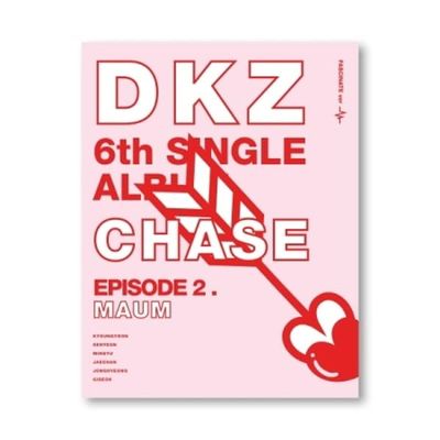 DKZ Chase Episode 2. MAUM 6th Single Album FASCINATE Version CD+1p Poster+96p PhotoBook+2p PhotoCard+1p PostCard+1p 4Cut PhotoFilm+1p ID Card+1ea Sticker+Tracking Sealed