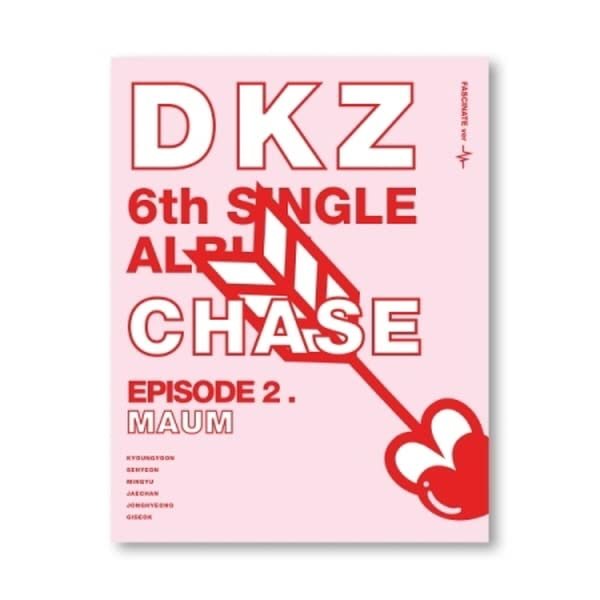 DKZ Chase Episode 2. MAUM 6th Single Album FASCINATE Version CD+1p Poster+96p PhotoBook+2p PhotoCard+1p PostCard+1p 4Cut PhotoFilm+1p ID Card+1ea Sticker+Tracking Sealed