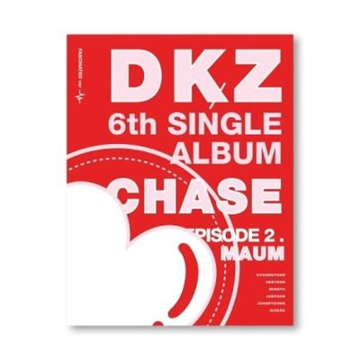 DKZ Chase Episode 2. MAUM 6th Single Album FASCINATED Version CD+1p Poster+96p PhotoBook+2p PhotoCard+1p PostCard+1p 4Cut PhotoFilm+1p ID Card+1ea Sticker+Tracking Sealed