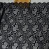 HZLXF1 lace Trim 3 Meter White Eyelashes Lace Trimmings FabricSuitable for DIY Crafts Wedding Dress Clothing 150cm Width Black lace Ribbon (Color : Black) view 4