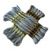 Magical Color Variegated Cross Stitch Thread Color Variations Embroidery Floss Pack, 8.7-Yard, Steel Gray, Pack of 12 Skeins view 3