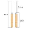 AMLESO Doll Hair Rooting Tools, Doll Making Supplies, s, Doll Hair Rooting DIY Making Kit, Spare Parts, 1 Set, Easy to Use, 5x0.6mm5x0.8mmNeedle view 4