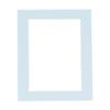 11x17 Mat for 16x20 Frame - Precut Mat Board Acid-Free Baby Blue 11x17 Photo Matte Made to Fit a 16x20 Picture Frame, Premium Matboard for Family Photos, Show Kits, Art, Picture Framing, Pack of 1 Mat view 3