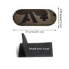 2 PCS AliPlus A+ POS Patches Blood Type Patches IR Infrared Reflective Laser Cut Patch Tactical Morale Patch Hook and Loop(2 * 1in CP) view 2