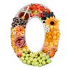 12" Fillable Cardboard Number Shaped Gift Grazing Charcuterie Board Paper Container (0) view 1