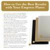 Anna Griffin Scrapbooking Die-Cutting & Embossing Plates System with Powerful Magnetic Sheet, Die Cutting Machine Accessories for Crafting and Card Making - Empress Full Plates Set, Large 8.6 x 13.5 view 3