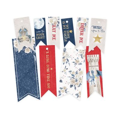 Once Upon A Time Double-Sided Cardstock Tags 10/Pkg-#02 -P13ONC22