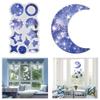 Silicone Resin Molds Moon & Star Wind Chime Molds Wall Hanging Home Garden DIY Decor Art Decoration 3 pcs (resin-3pcs) view 1
