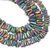 BEADIA Rainbow Titanium Coated Crystal Quartz Spike Point Stick Beads Polished 0.8"-1.2" for Jewelry Making 15 Inch/Strand view 4