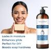 Sodium Lactate 60% - 1 Gallon / 128 Fl Oz | USP Grade Natural Preservative | for Soap Making & Lotions | Harder Bar of Soap, pH Regulator, Glycerin Substitute, Provides and Keep Moisture view 4