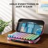 ARTDOT 60 Slots Storage Container for Diamond Art Kits for Adults,Portable Bead Storage Boxes for Diamond Painting Accessories and Tools view 2
