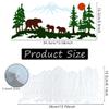 Bear's Family Epoxy Casting Mold for Wall Hanging Mount Decor, DIY Door Art Home Party Unique Decoration, Resin Silicone Mold view 2