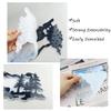 Bear's Family Epoxy Casting Mold for Wall Hanging Mount Decor, DIY Door Art Home Party Unique Decoration, Resin Silicone Mold view 3