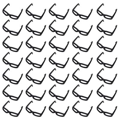 Toddmomy Mini Doll Sunglasses 1.18 Inch Plastic Eyewear Accessories for 12 Inch Dolls DIY Craft Props for Doll Costume and Pretend Play Lightweight Fashionable Glasses