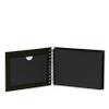 Rssler 13293200702 - Photo Album with Wire-O-Binding, Mounted Cut-Out, Black, 40 Pages, 145 x 195 x 25 mm, 1 Piece view 2