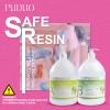 Epoxy Resin Crystal Clear Art 2 Gallon Kit New Bottle with Pump for Coating, Casting, Resin Art, Jewelry, Tabletop, Bar Top, Live Edge Tables, Fast Curing 2 Part Epoxy Casting Resin Kit view 4