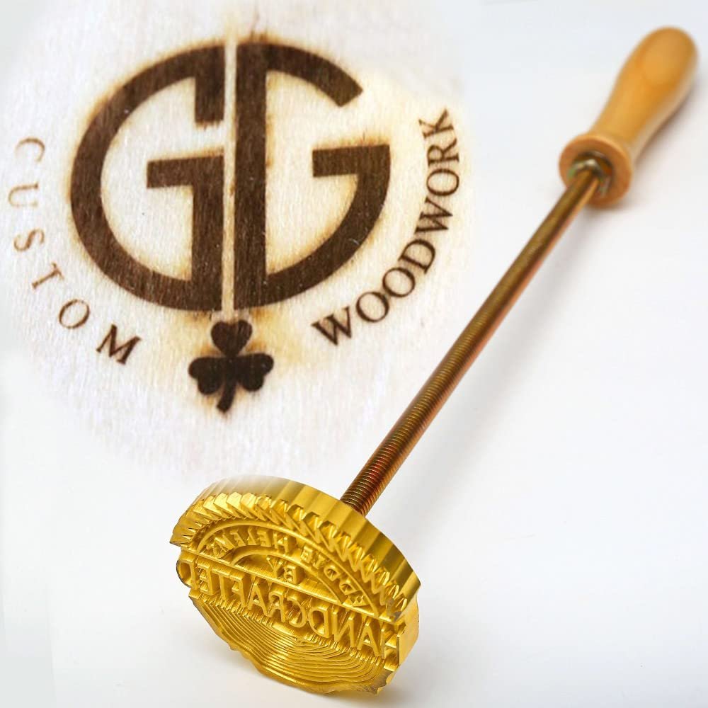 Custom Logo Wood Branding Iron,Durable Leather Branding Iron Stamp,Flame Heated Stamp,Custom Woodwork Stamp,Cover Stamp