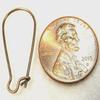 100Pcs. WHOLESALE Antique Copper KIDNEY Earring Hooks 25mm (1") Tibetan Q0677 charm original view 2