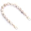 AUMEY Handbag Chain Straps Acrylic Purse Chain Strap Fashionable Replacement Purse Clutches Handles for Purse Handbags DIY Crafts, 15 inch of Each (YZL01-Beige) view 1