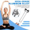 GOGHOST Tuning Forks for Healing Set 3PCS, Aluminum Fork with Mallet and Storage Bag for Chakra/Medical/Sound Therapy Instruments/Yoga/Meditation Accessories - Silver - 128Hz, 256Hz, 512Hz view 4