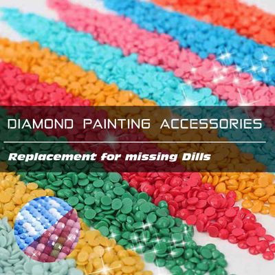Carsilers Diamond Drill 3013,Diamonds Painting Accessories Replacement for Missing Drills,Diamond Beads Replacement Drills Gems Stones,Square,About 3500pcs