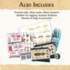 Wargames Delivered - Warlord Games Black Seas with Bonus Miniature STL Download - Frigates & Brigs Flotilla (1770-1830). 1/700 Scale, Naval Warfare, Model Ship Battles view 4
