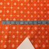 Silk Brocade Fabric Orange,Ivory x Metallic Gold Color 58" Wide BRO798[2] Brocades/Jacquards view 2