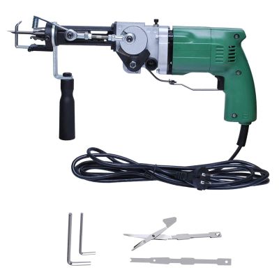 wzfdm Carpet Weaving Flocking Machine (can Do Both Cut Pile and Loop Pile), 2 In1 Electric Tufting Gun Rug Gun