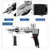 wzfdm Portable Carpet Flocking Machine DIY Tools 7-24mm, Handheld Cut Pile Knitting Machine,Black view 4