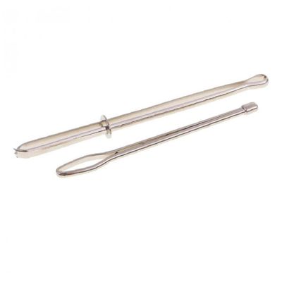 Froiny Bodkin Needle Threader 2pcs Metal Bodkin Ribbon Weaving Tool for Elastic Threading Sewing Knitting Needlework Easy Pull